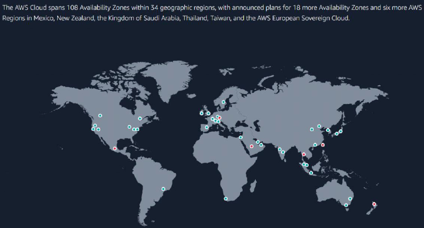 Geographical map for disaster recovery