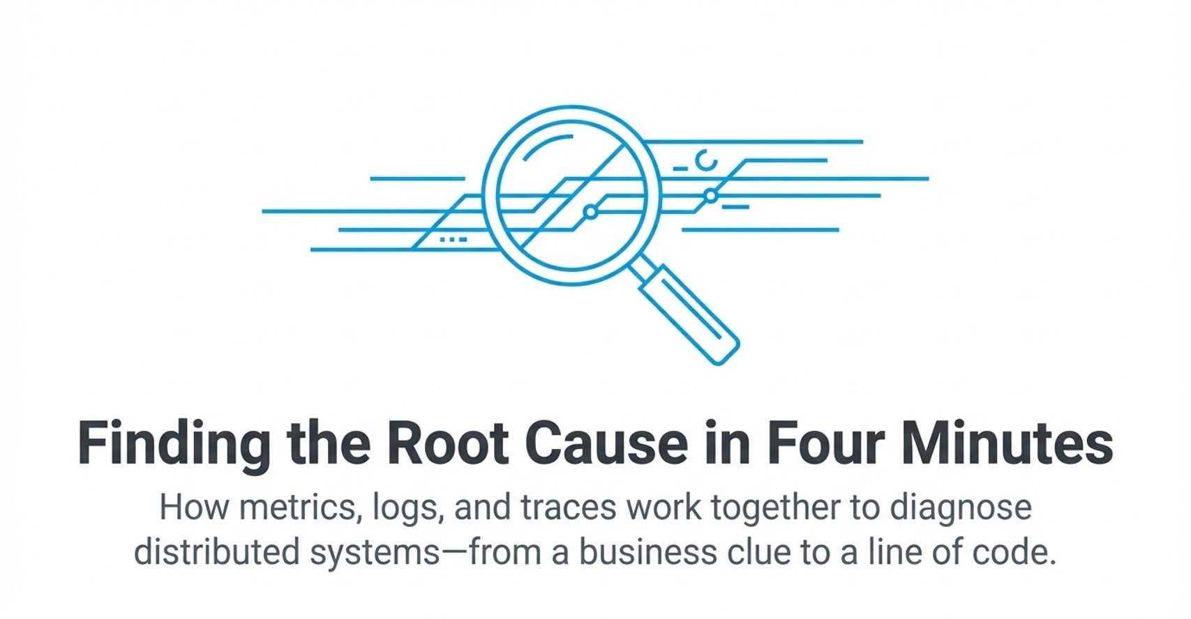 three pillars of observability